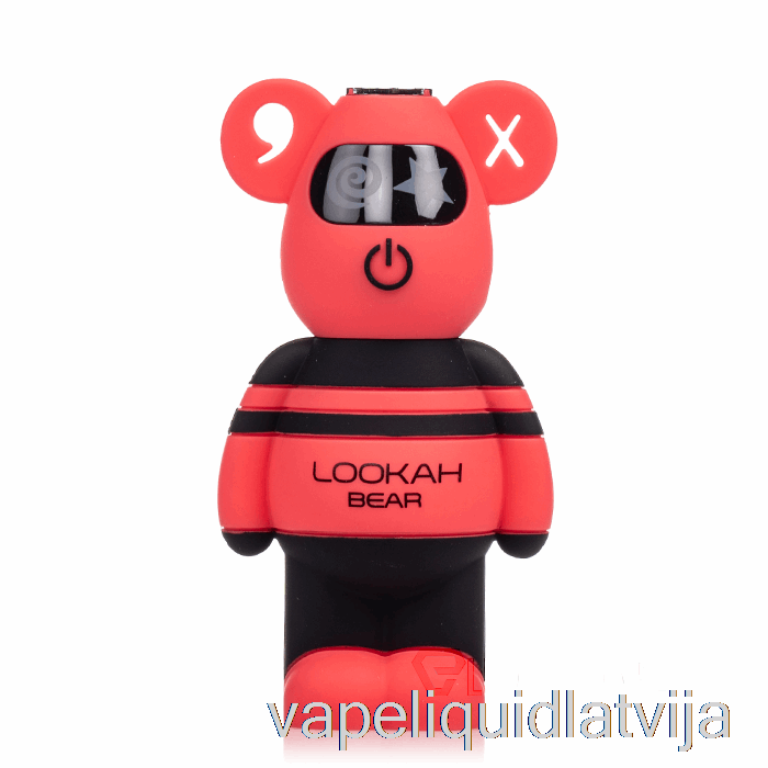 Lookah Bear 510 Akumulators Sarkans Vape šķidrums